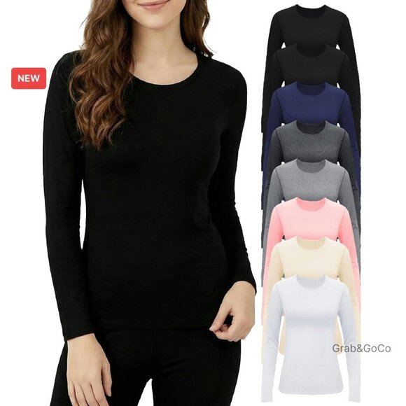 Other - Thermal Long Sleeve Shirts Set Base Layer Winter Underwear Women's